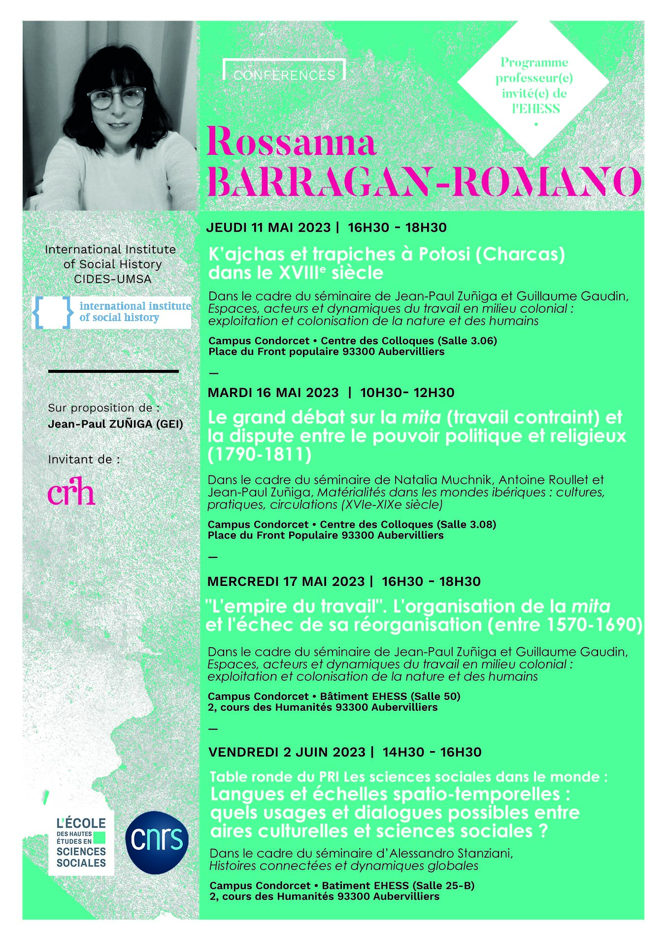Rossana Barragan Romano (International Institute of Social History/ CIDES-UMSA)