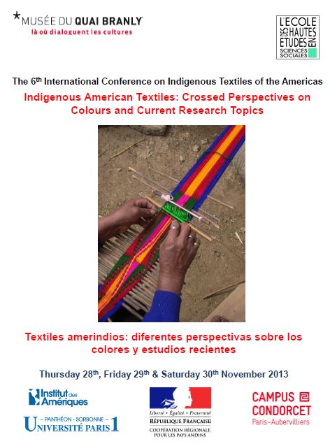 Textiles amerindios : diferentes perspectivas sobre los colores y estudios recientes