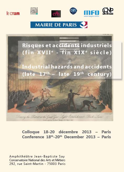 Histoire des risques et des accidents industriels (fin XVIIe – fin XIXe siècle)
