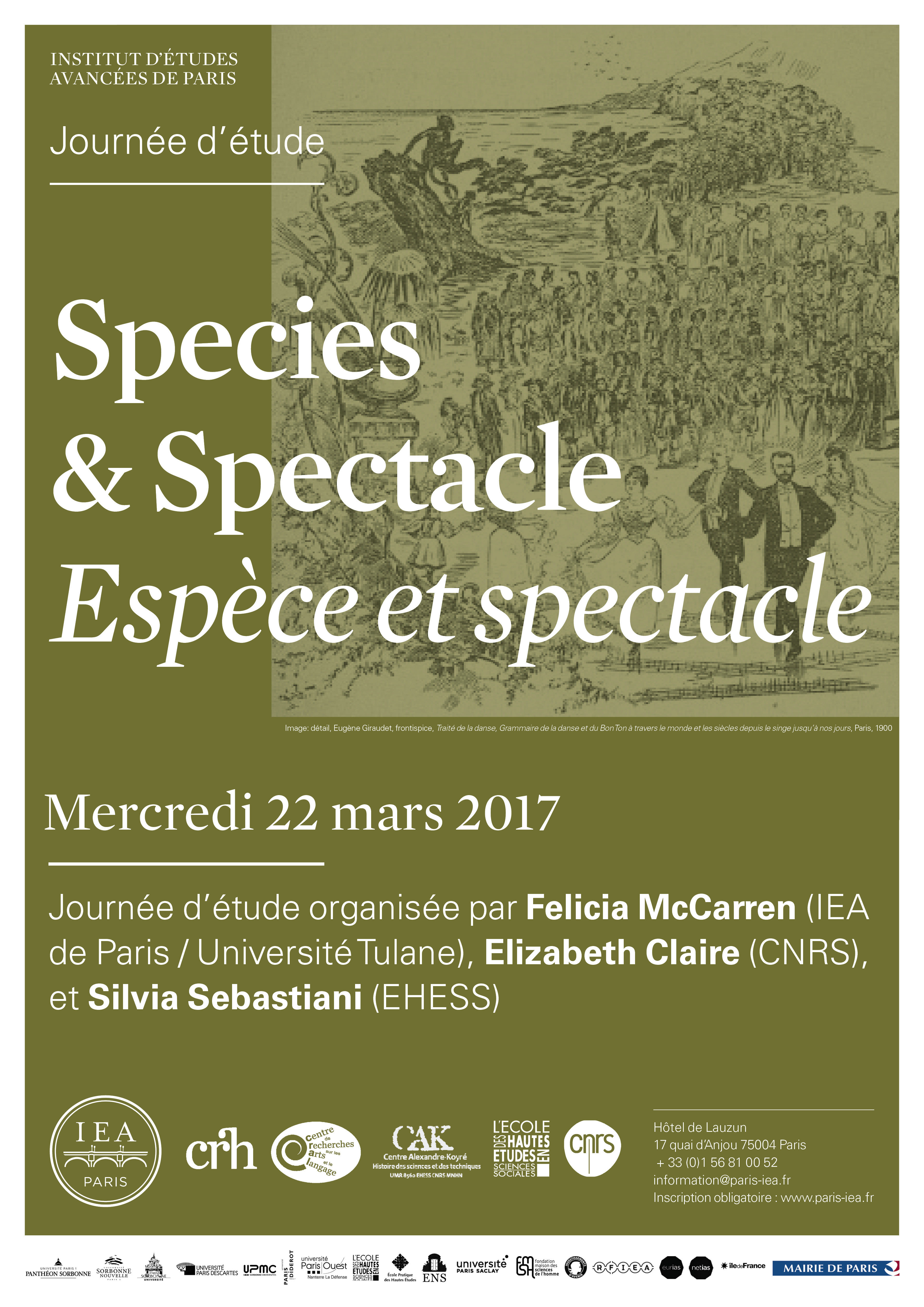 Species and spectacle / Espèce et spectacle