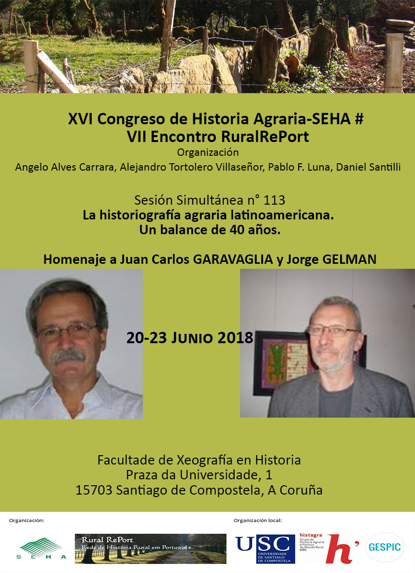 XVI Congreso de Historia Agraria-SEHA # VII Encontro RuralRePort