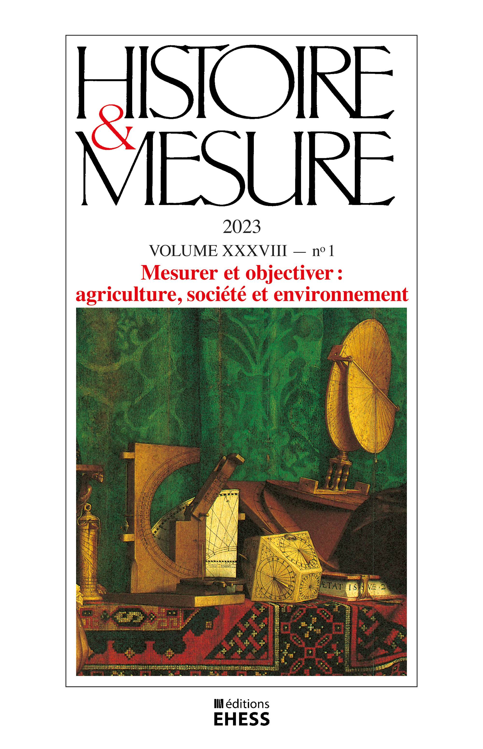 Mesurer et objectiver : agriculture, société et environnement